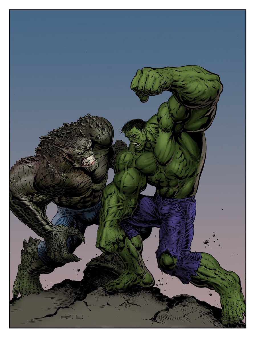 Cool Comic Art On Twitter Hulk Vs Abomination By Liam