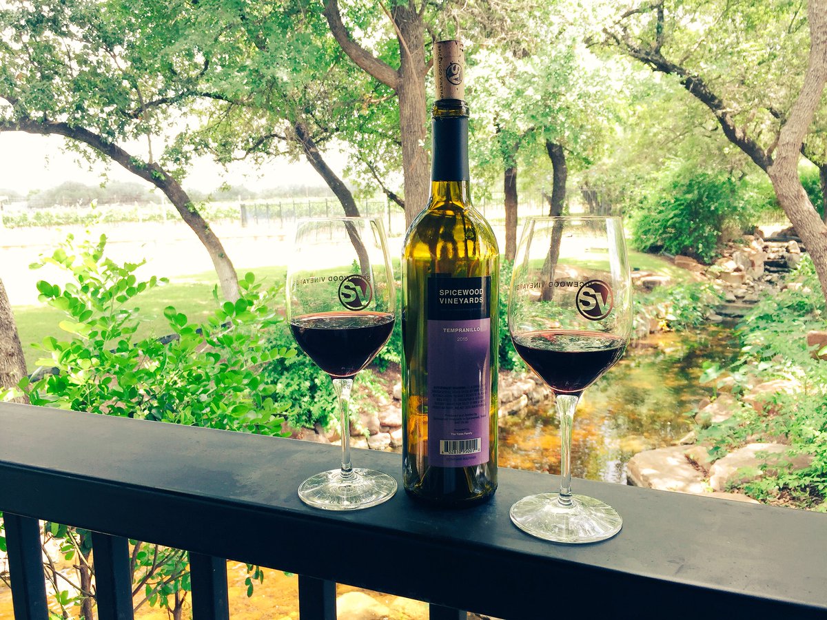 jtskip's tweet image. Travel and Vino enjoying some Spicewood Vineyards #tempranillo on the Patio #breezysaturday #latemothersday