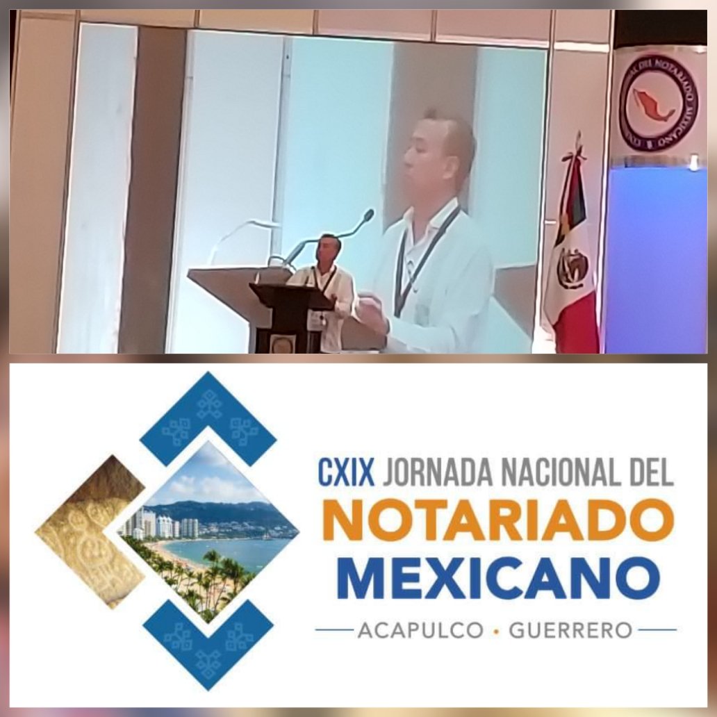 notariosdmexico's tweet photo. Tras 3 dΓas de intenso trabajo nuestro Presidente Nacional @TonoManzanero clausurΓ³ los trabajos de la #CXIX Jornada Nacional #Acapulco,#Guerrero. Gracias a todos por hacerlo posible. Nos vemos en noviembre en #Durango. Feliz retorno a casa. https://t.co/hufJav99ac
