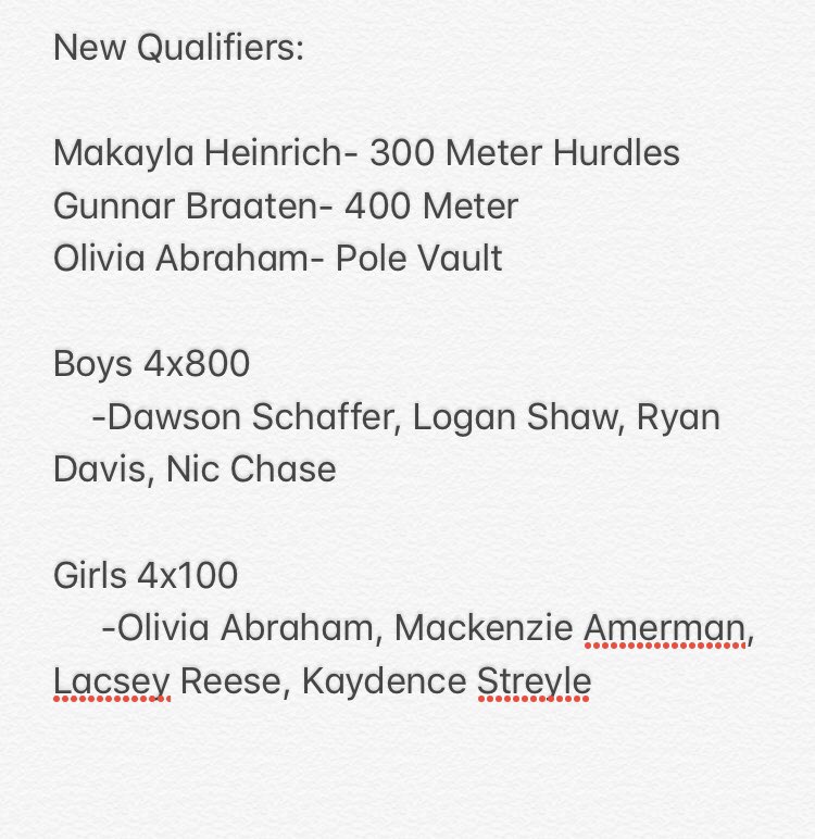 Kindred Track & Field tweet media