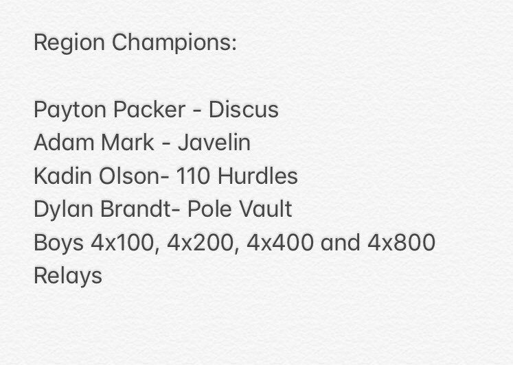 Kindred Track & Field tweet media