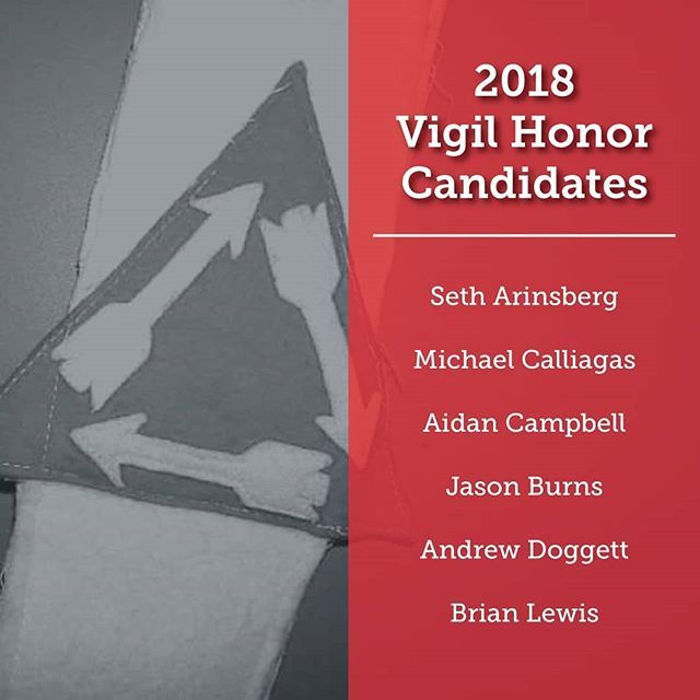 UnamiLodge's tweet photo. Congratulations to the six Vigil Honor candidates just announced at the lodge weekend! They will keep their Vigils at the Fall Fellowship weekend in October at Musser Scout Reservation! https://t.co/hMHVCxvMl3