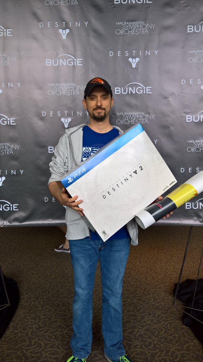 Yooooo! Guess who won a raffle at the <a href="/LWSOrchestra/">LWSO Musicians</a> performance of the #Destiny score! Now I need a PS4, I guess, lol! And was that you I saw, <a href="/TheRealSckank/">TheRealSckank</a> ?