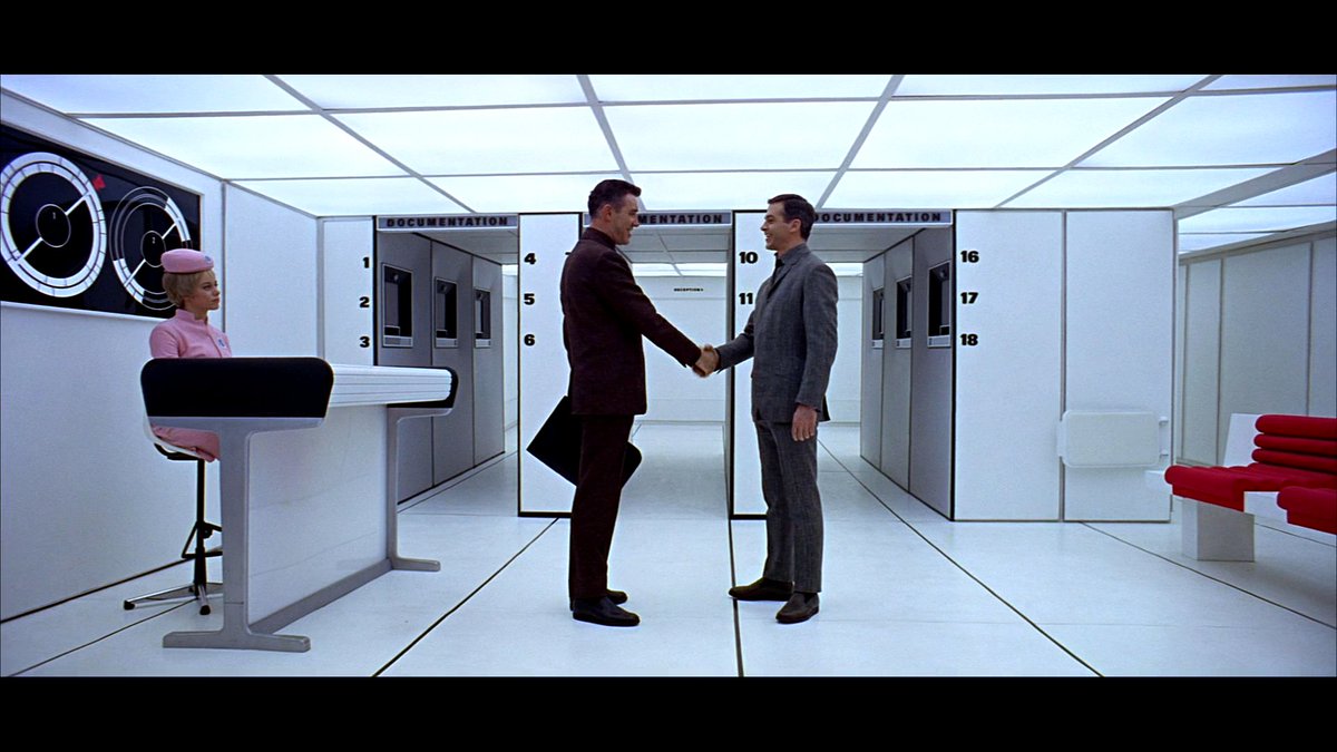 paetjlee's tweet photo. Seeing "unrestored" #2001ASpaceOdyssey @ArcLightCinemas replete w/scratches &amp; film dirt reminded me how profoundly handmade it is - a style of filmmaking we might never see again. Experience the film's awe &amp; mystery the way @StanleyKubrick intended - in a theatre now. #2001at50 https://t.co/LndMcHmZmd