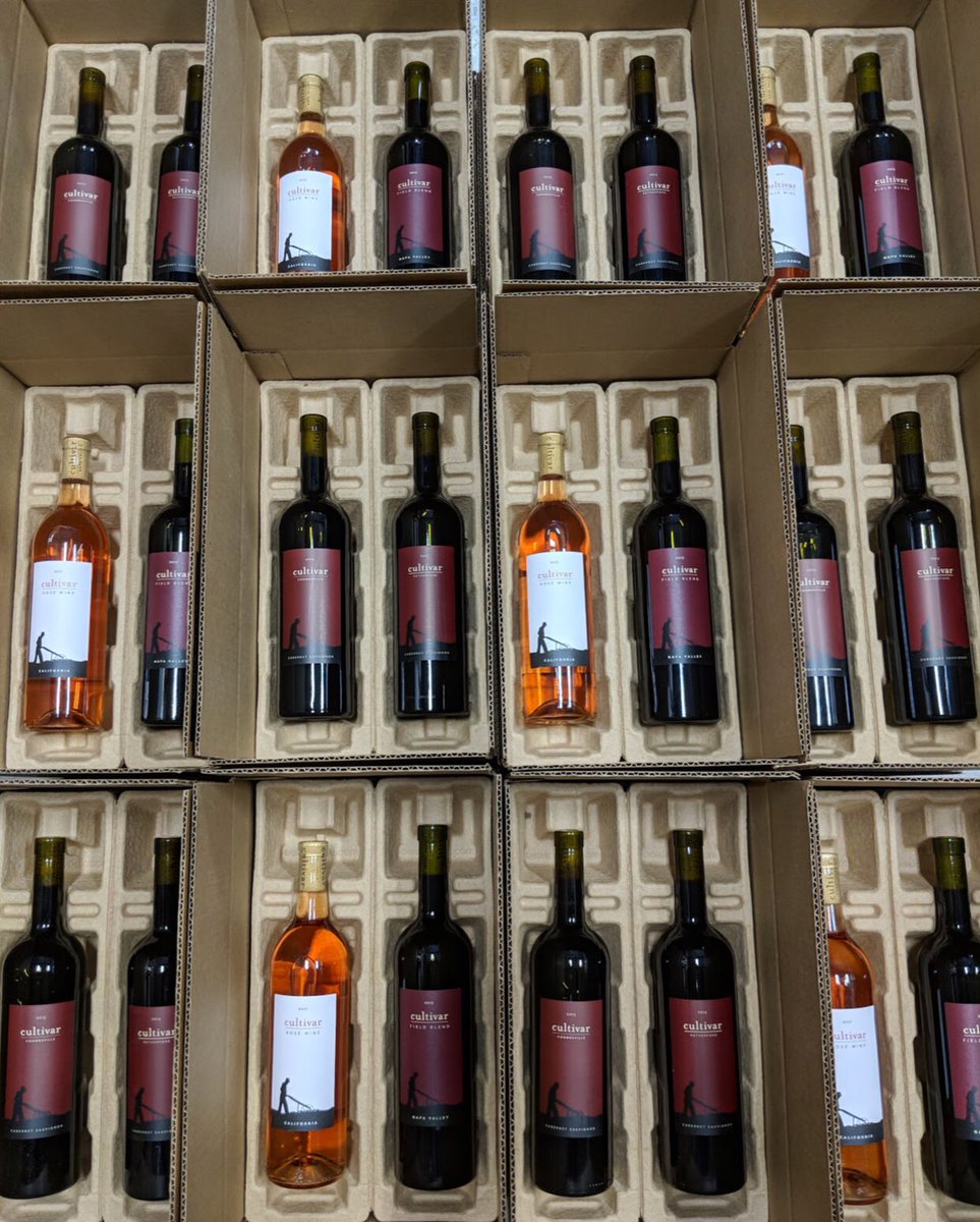 May is Wine Club month! Here are some of the boxes that Robert packed up! #rosé #coombsvillecabernet #rutherfordcabernet #fieldblend  or pick the wines you want!
