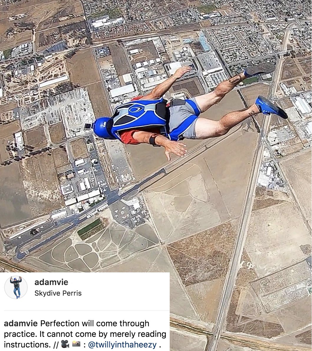 _JustCareMore's tweet photo. #repost @AdamVie "Perfection will come through practice. It cannot come by merely reading instructions"
#justcaremore #justdomore https://t.co/4p8xKkkcVp