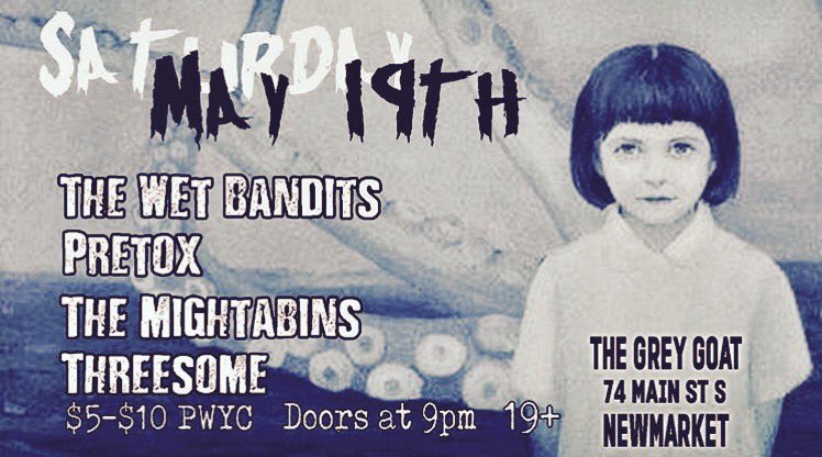 in #Newmarket for this first time tonight at the Grey Goat!