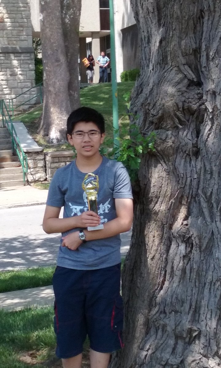 LoraNiles's tweet photo. Two BHS mathematicians competed at the Math League Championship at UMKC.  Students from 9 states/territories attended.  Great job!
#WeAreBranson https://t.co/IMI7BiJFnt