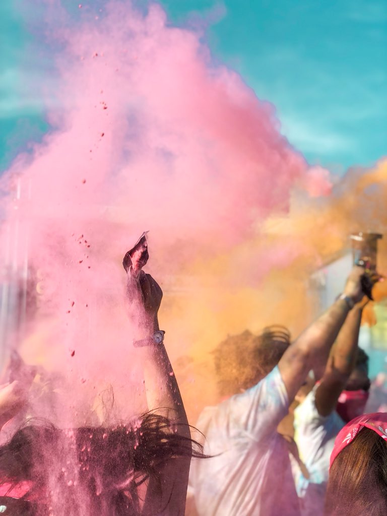 rmrbcni's tweet image. #colorrun2018