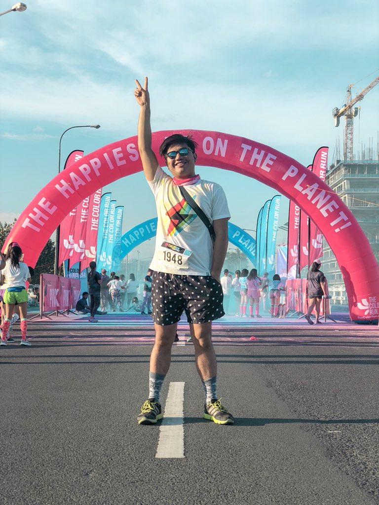 rmrbcni's tweet image. #colorrun2018