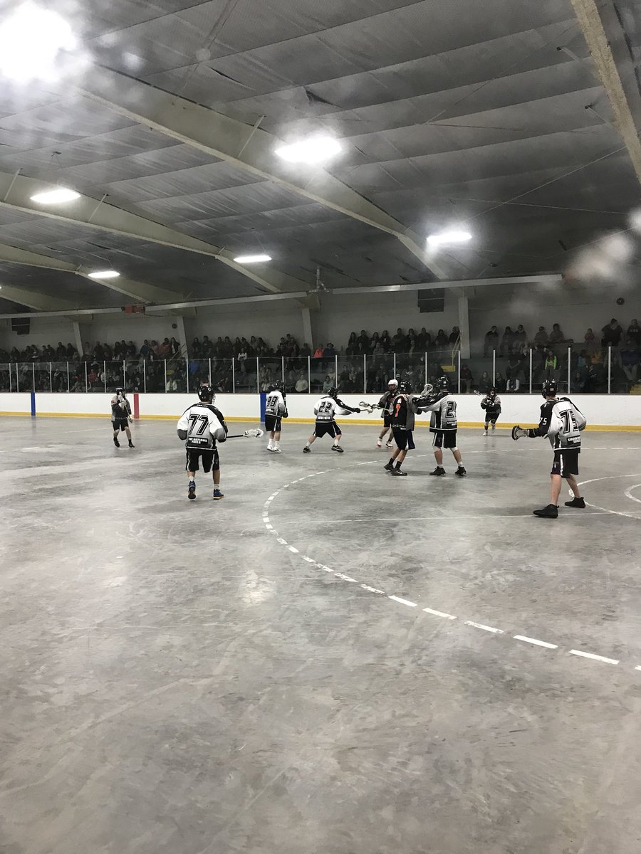 TyeThunder's tweet photo. Big win 13-6 @TyeThunder over @medicinemenlax in front of a full house. Great game all around https://t.co/RoimlNstZx