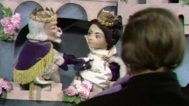 geppettofest's tweet photo. That moment when you wake up early to watch the royal wedding... #GeppettoLives #KingFriday #MrRogersNeighborhood #Puppets #Puppetry https://t.co/MhmwXMxI0J