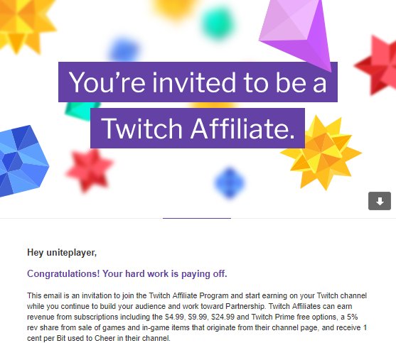unite_plays's tweet image. Stream went really well today! &amp;amp; This happened also..... 
Already a #TwitchAffilate... the support is incredible! 

Thanks to all 😍 

#StreamersHideout  #TwitchPrime #SupportSmallStreamers  #newstreamer  @Retweet_Twitch  @TwitchSquads
