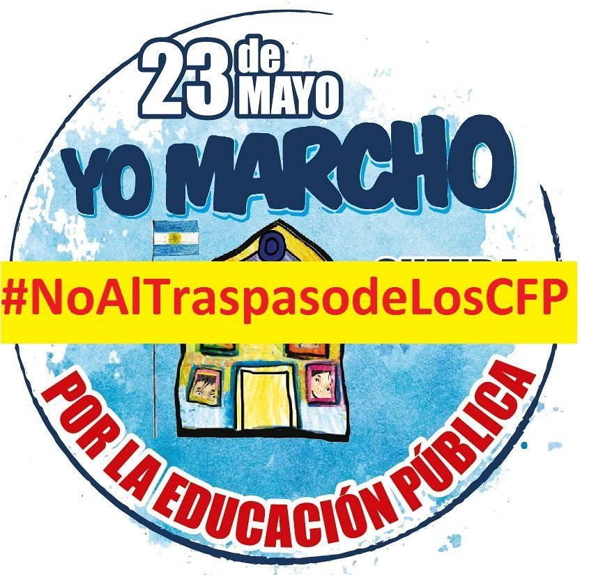 lorespry's tweet photo. @Cfp401rauch Los docentes y alumnos de los CENTROS DE FORMACIÓN PROFESIONAL decimos #NoAlTraspasoDeLosCFP https://t.co/dXornr9fdX