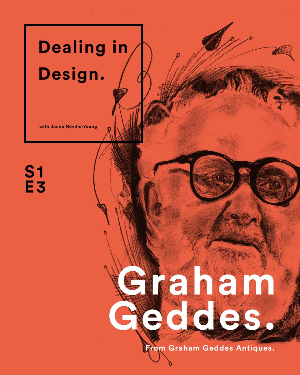 DealingInDesign's tweet image. Fresh episode dropping tomorrow!
Featuring the all time Antiques legend Graham Geddes! Stream it everywhere or visit dealingindesign.com