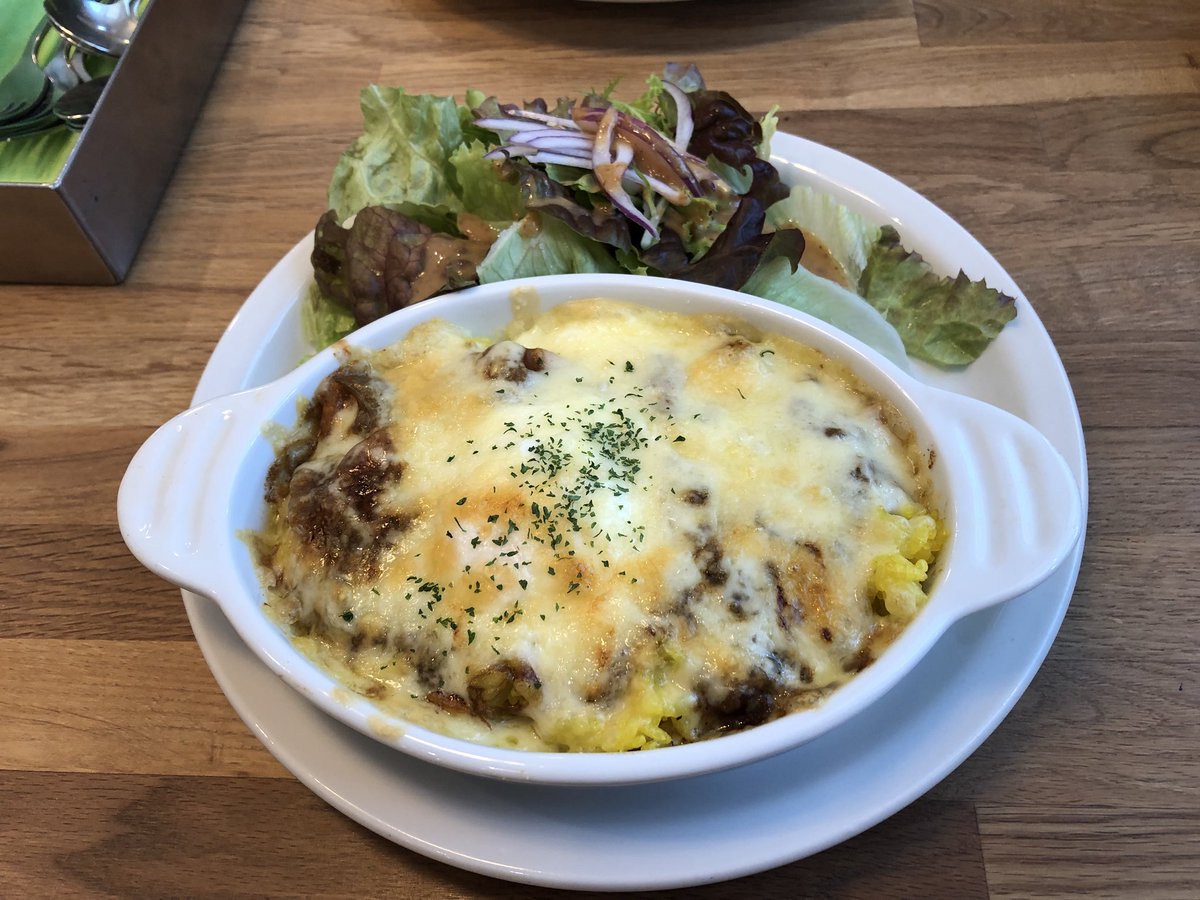 smbyshrdLove's tweet photo. 今日はずーっと気になってた甲西のUPPER SECRETに高校の友達とランチに行ってきました🍛
オシャレで美味しかった♡♡
また、行きたいなー(*´∀｀)

#UPPERSECRET #甲西 #ランチ #焼きカレー #オシャレ https://t.co/1HLuYyXhsL