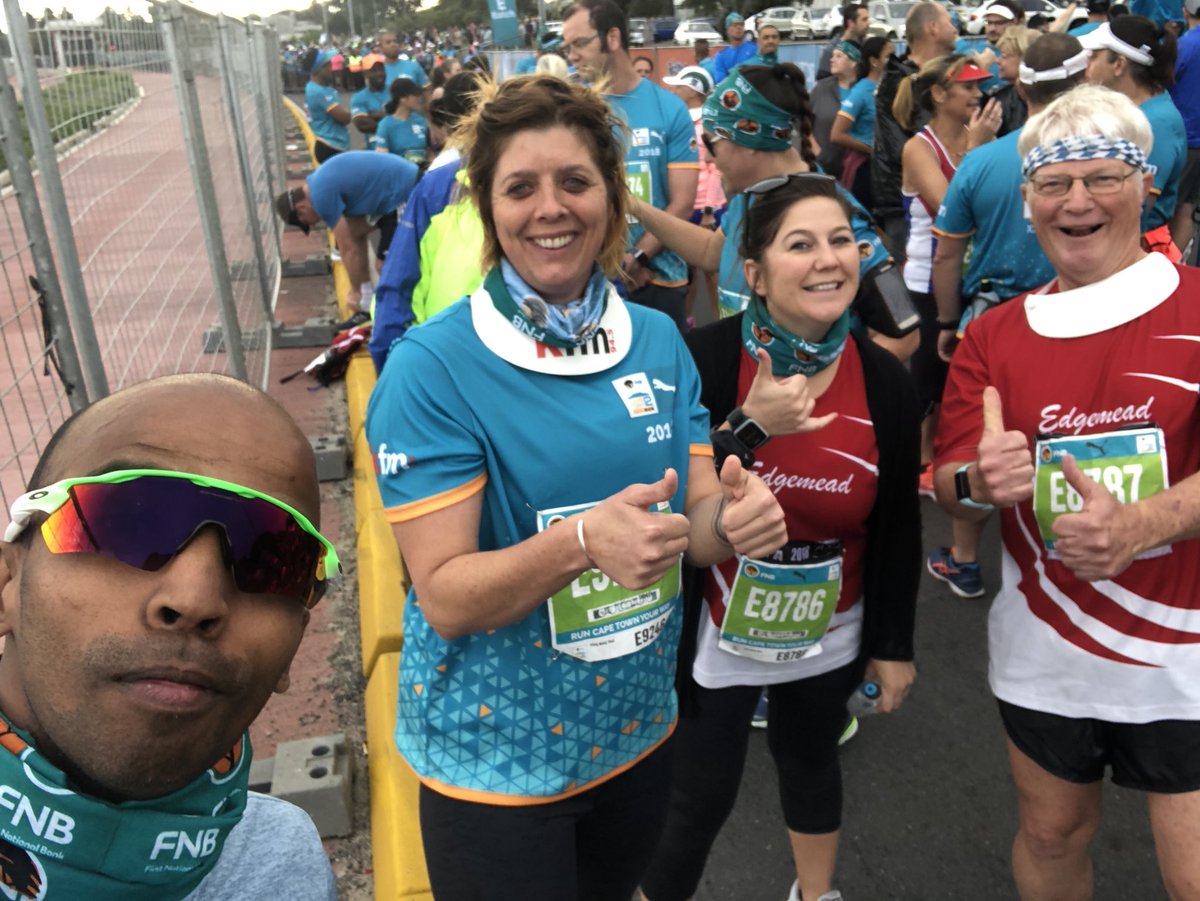 gershawncoetzee's tweet photo. Getting ready for the #CT12Run https://t.co/pPfsNCfTyD