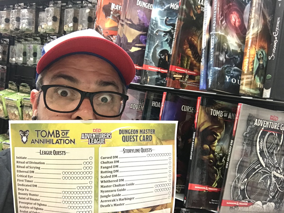 scysthelimit's tweet photo. Finally started DMing for @DnD_AdvLeague , now I’m trying to get my quests on! #DMQuests https://t.co/yOUj6Nh4QS
