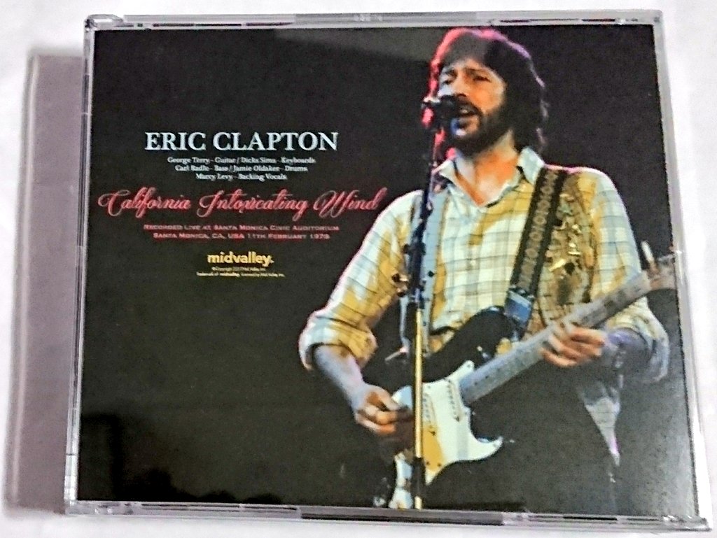 ERIC CLAPTON『California Intoxicating Waiting』(1978/2/11 SANTA