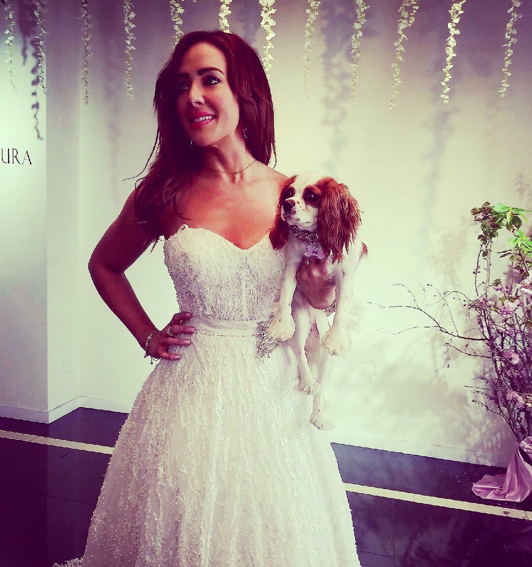 therealalibeck's tweet photo. 💍👸🏻Royal Loveliness... #TbT @brides @Bridesmagazine #weddingdress #Bridal #couture #RoyalWeding https://t.co/y9ZUCjticJ