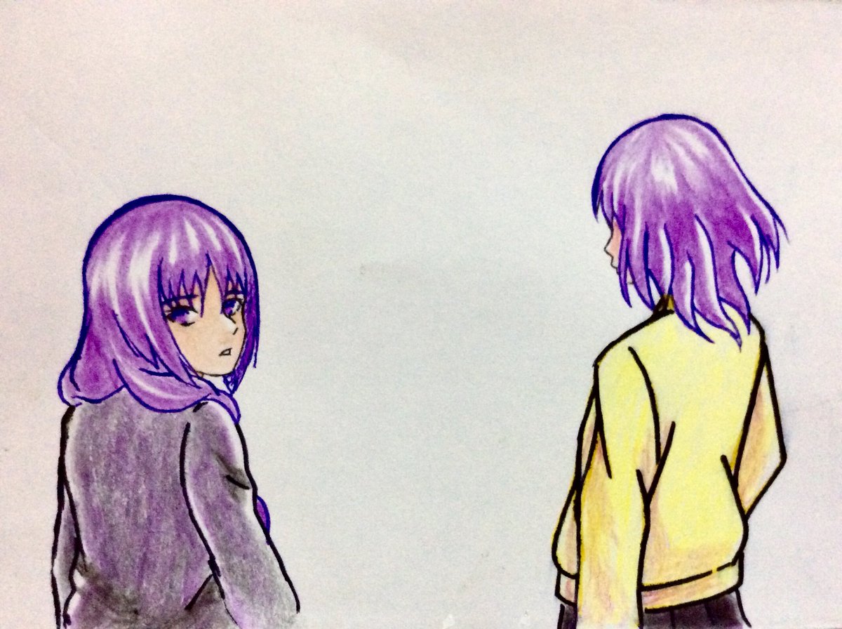 Chii_chan_art's tweet photo. Flash drawing inspired by "Watashi no R" by Hatsune Miku
It's been a while since I drew Sumire, but I liked how it looked ~ ❤
I would have liked to improve the color, but fatigue defeats me XD
#KakeiSumire #Sumire #ShigarakiSumire #Flashdrawing https://t.co/YxKSZvvip4
