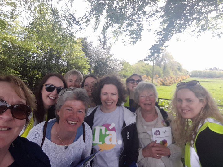 SWtogether4YES's tweet photo. Thanks to our neighbours @nwtogether4yes who helped us out hugely and canvassed in Roundwood yesterday for us. You've been such a great support and we're very grateful. Well done too on such a great canvass!! #Together4Yes #Repealthe8th https://t.co/llyII0ogog