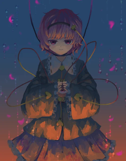 さとりちゃん描きました 