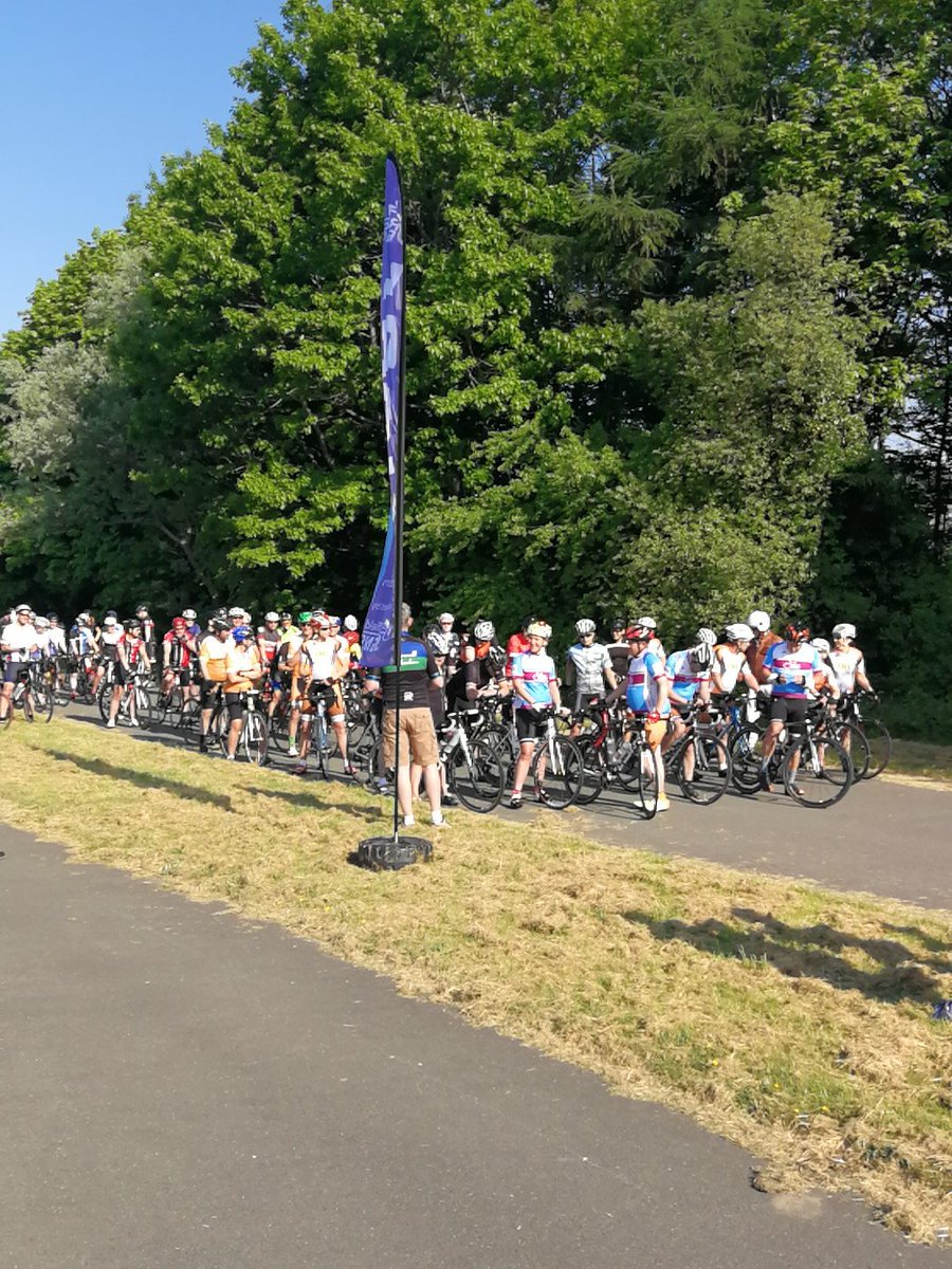 pearoydhc's tweet photo. 100km riders in the @RideforEric getting a briefing. https://t.co/PK4hg2N7iA