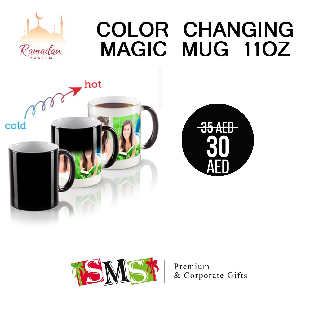 smstrading_uae's tweet photo. Color changing Magic mug, when put hot water the mug color turns to white show the logo/picture.
#OrderNow: https://t.co/7uON1gS3ts https://t.co/gvDPzLKiIF