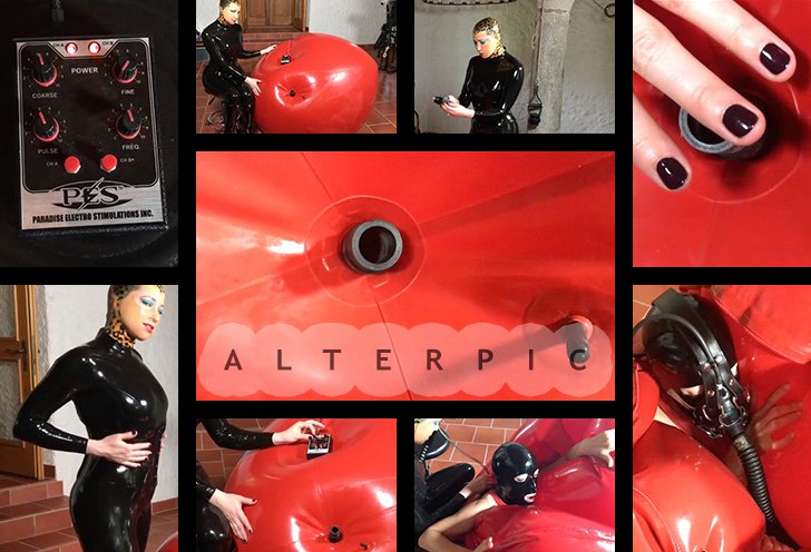 alterpic's tweet photo. @EliseGraves is wired up with electrostimulation and also vibration to keep her from not being alone while engulfed by my huge rubber balloon- #Alterpic Members can see the entire video now online :-) https://t.co/vl2FMegeyx
Not a Member? Join/Support Us! https://t.co/DsWA8XPAne
