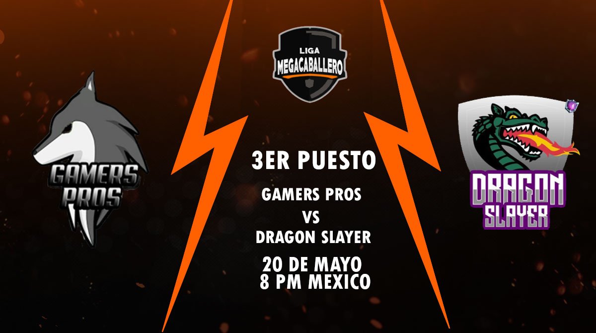 Ellos entran en la historia pequeñita de nuestra liga. Partido por el 3er lugar <a href="/GamersPros_Team/">Gamers Pros</a> vs <a href="/DragonSlayersJ/">Dragon Slayers</a> en punto de las 8:00pm Hora de México.