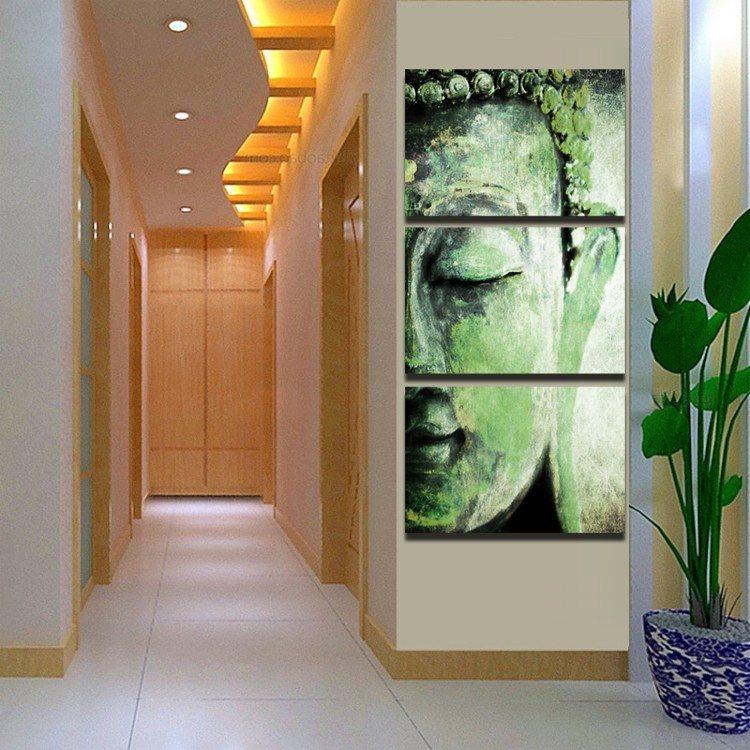 Atperrys On Twitter 3 Panel Wall Art Buddha Oil Style Painting Panel Wall Art Buddha Oil