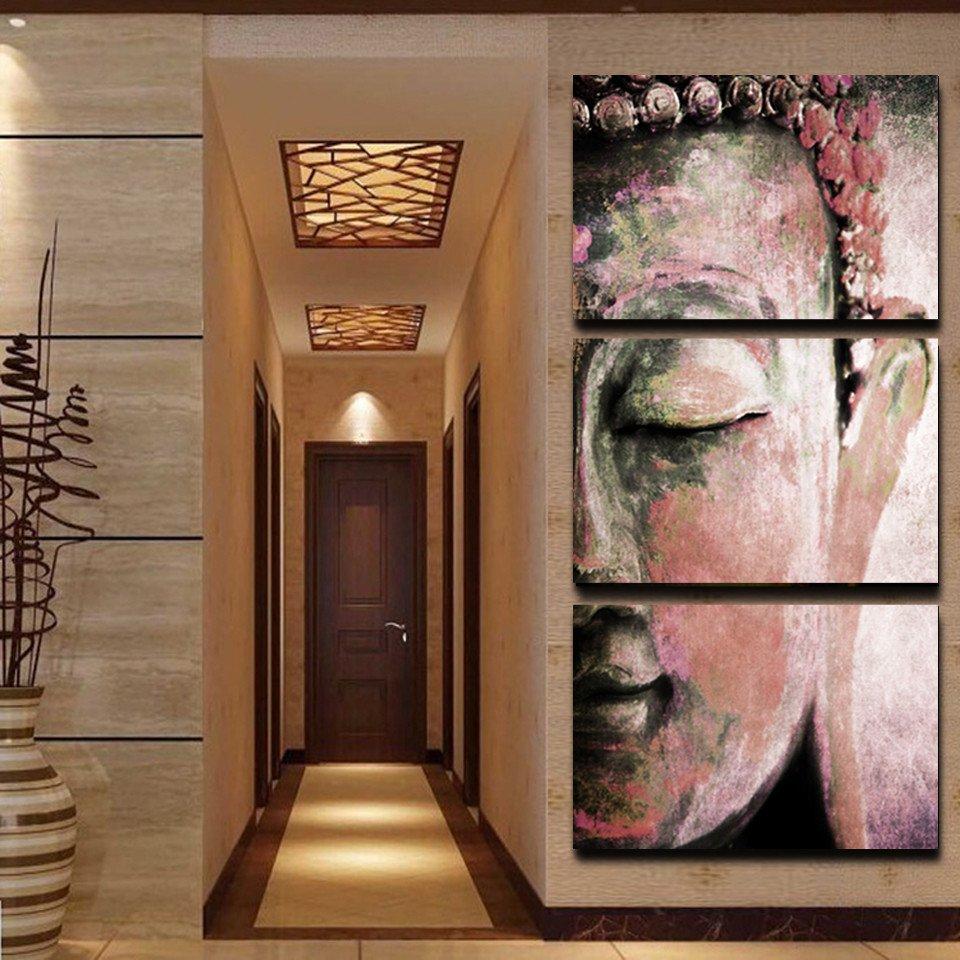 Atperrys On Twitter 3 Panel Wall Art Buddha Oil Style Painting Panel Wall Art Buddha Oil