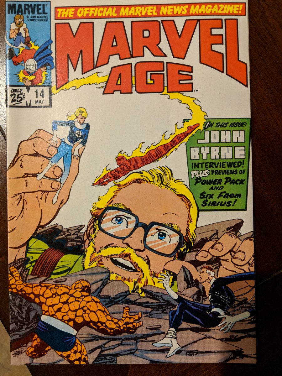 RayAnthonyLuca's tweet image. Found some old Marvel Age comics, these are great source material for anyone wanting to dig deeper down the rabbit hole. #preinternet #Marvel