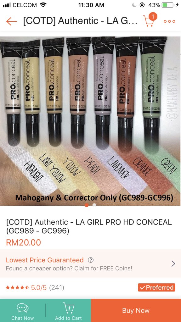 colour corrector for acne scars