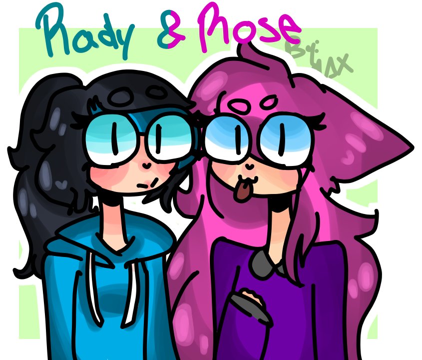 Carlchanchan12's tweet photo. Una @RadyHeart720 &amp; @ROSE_KW2  espero les guste jsjs
Proximamente nigth cat y annie uwu https://t.co/80TZ1LKm8V