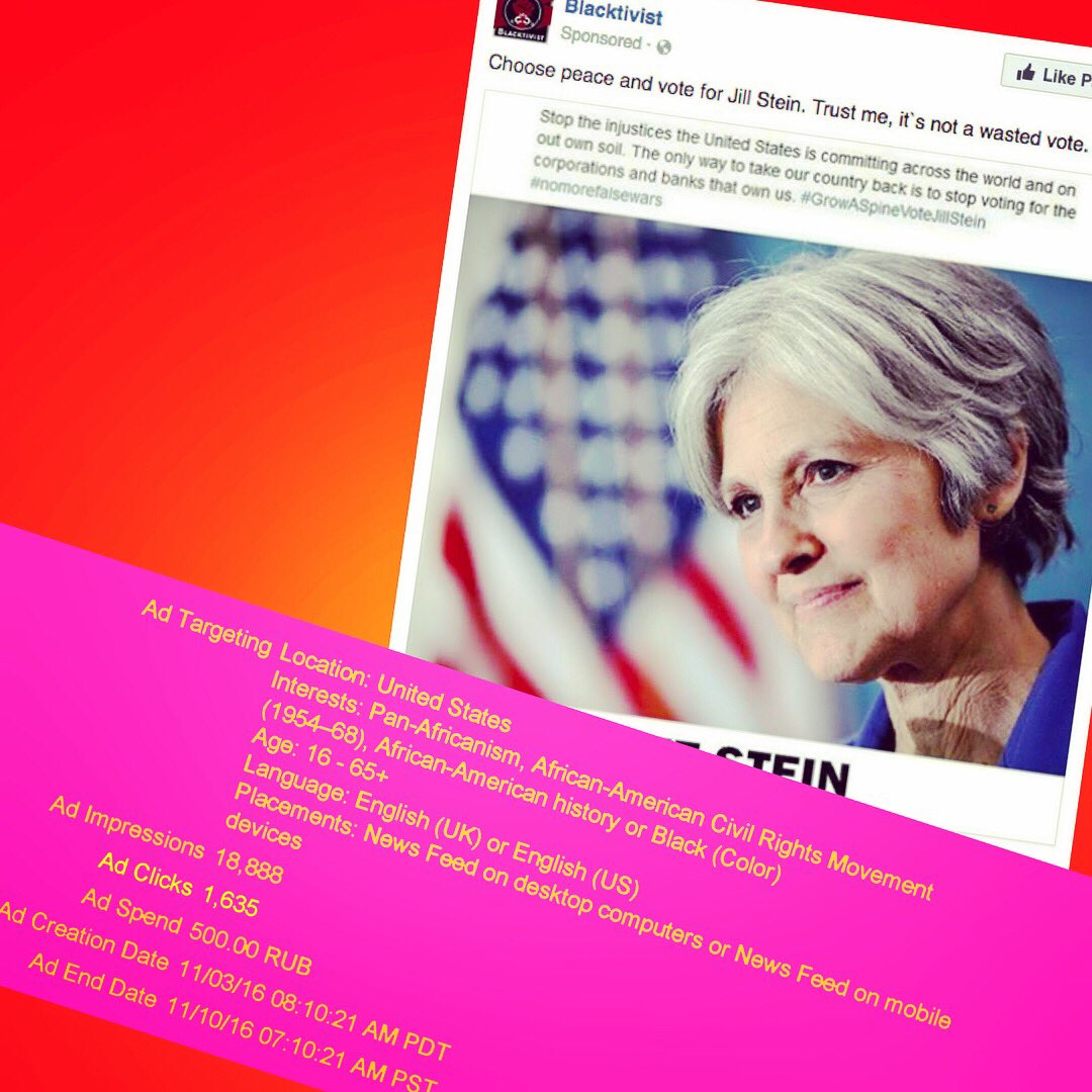 theychanged_us's tweet photo. Election Week 🇺🇸 2016. #russia🇷🇺 was telling Texans to secede, and Black Americans not to vote or at least vote third party. #theychangedus
#thedankestwar #fakebook #trollface #dankmemes #meme #memes #trollpatrol #divisionforprison https://t.co/U4DiXg7JPY