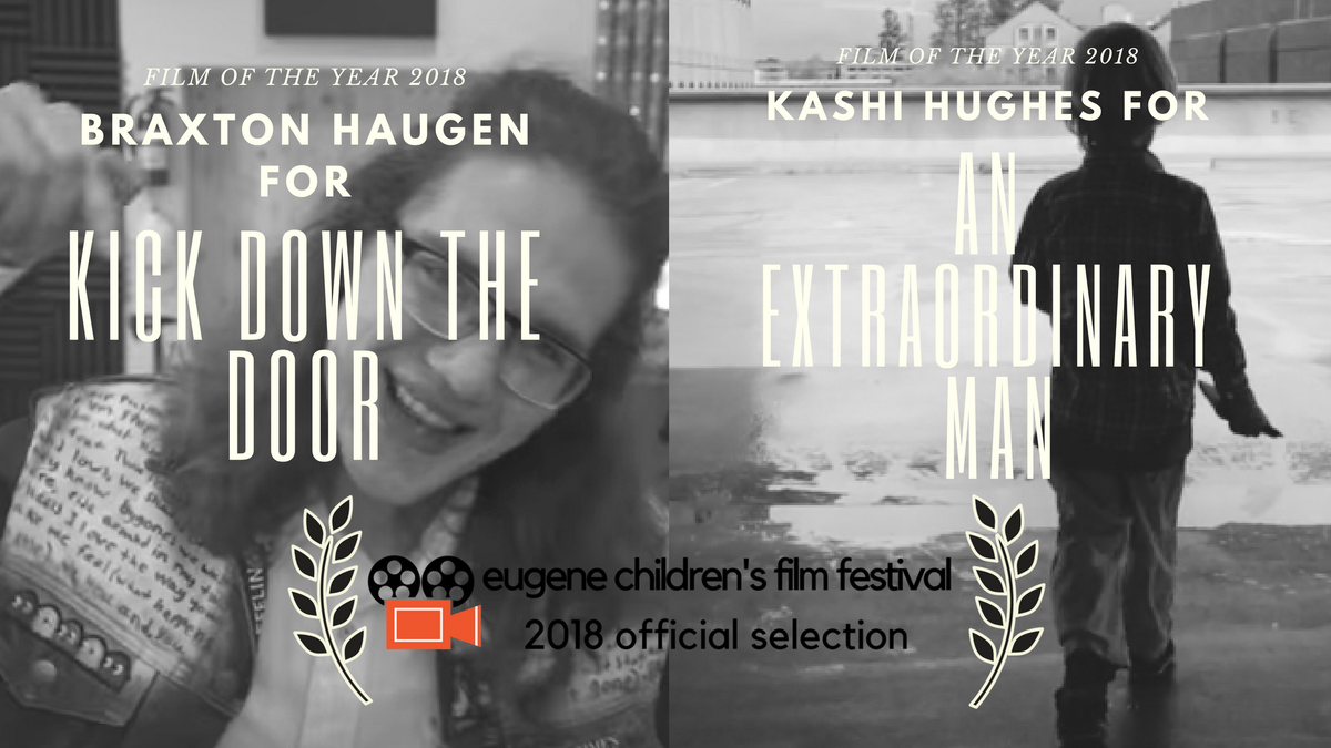 EUGfilm's tweet photo. Great! Night! Great Fest! Congrats to all the top ten, age-level winners, category winners, Oregon Forests category winner, and co-film of the year winners! #ecff2018 #ECFF #filmfest #Filmfestivals #aac #awards2018 https://t.co/pC4BABqczc