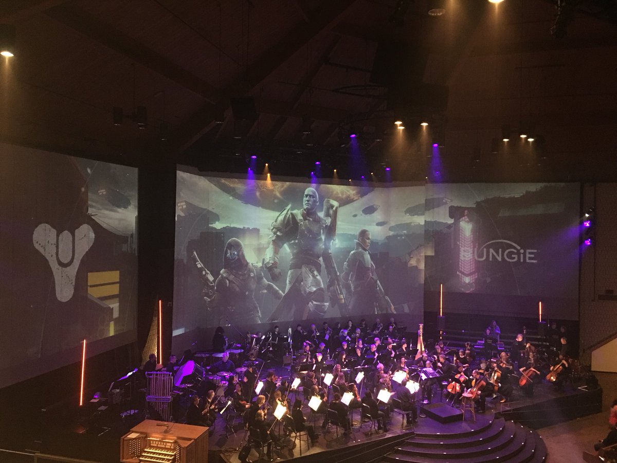 Thank you Destiny fans! Thank you Orchestra fans! Thank you Bungie! Thank you DigiPen Institute of Technology! Video Games at the Symphony has been amazing experience. We love you all!