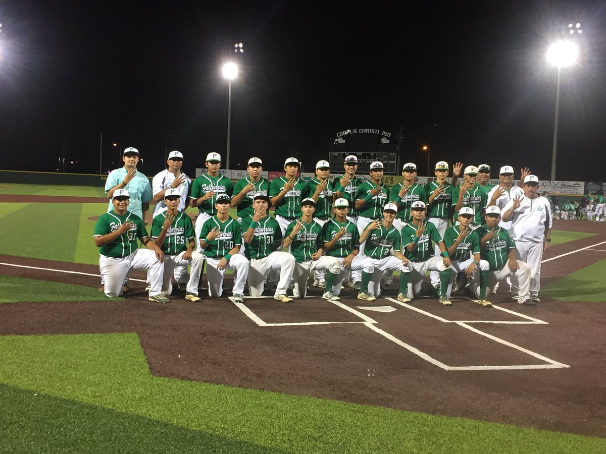 davidcsalinas1's tweet photo. Good guys bounced back with a 12 -5 win over a classy Banquete team. Nothing but respect for coach Miller and his program. On to the Semi Finals Jersey Nation https://t.co/SY0jhmhLyW