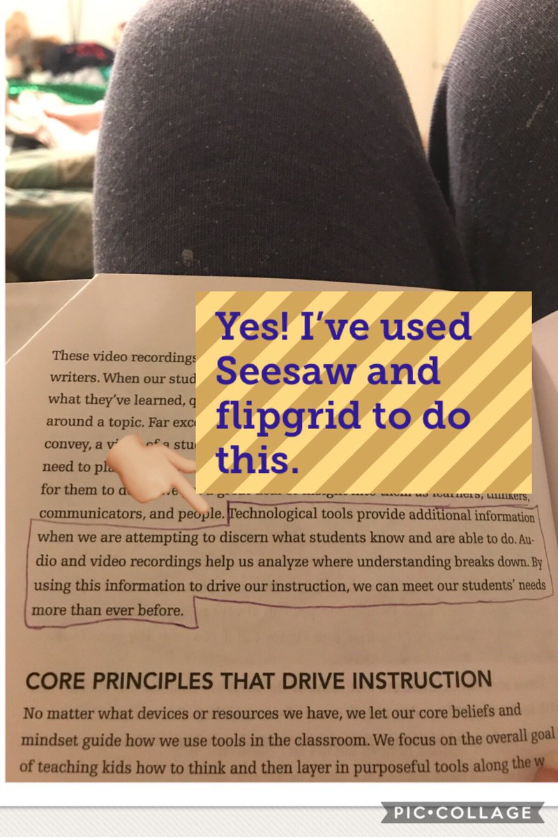 TechieCoach303's tweet photo. Already loving this book! I love getting new ideas and getting affirmation to things I’m already doing! #lifelonglearner #loveusingtechnology #keeplearning #flipgridfever #Seesawrocks https://t.co/XLtx5w0c8F