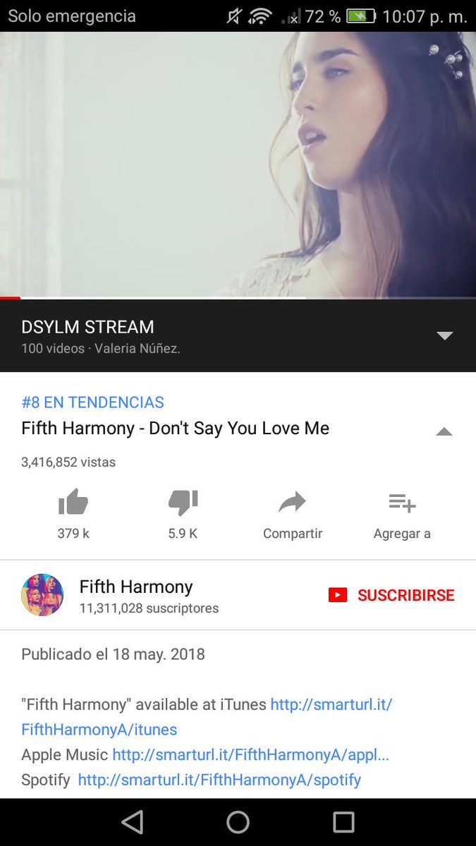 nunezvaleria130's tweet photo. @fb_harmonizers he hecho stream hasta decir basta #StreamDSYLMOnYoutube https://t.co/FC8nuz9ooC