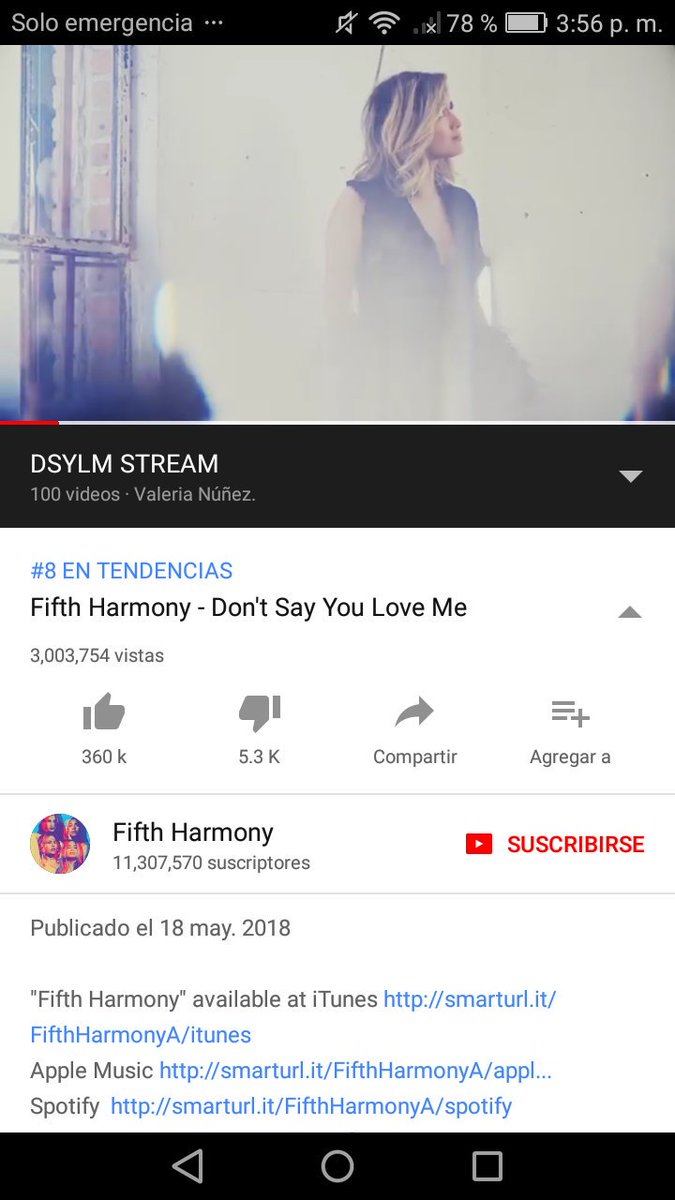 nunezvaleria130's tweet photo. @fb_harmonizers he hecho stream hasta decir basta #StreamDSYLMOnYoutube https://t.co/FC8nuz9ooC