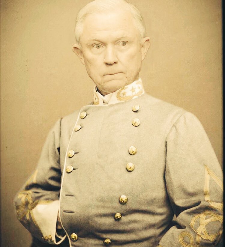 FujEdwards's tweet photo. @aycox4congress @ArtistsPo Alabama next. America 🇺🇸🧢💙
@ItsJeffSessions - can you send this around Mistah Sessions?
Sorry. Attorney General. Traitor.
#RebelSessions #BeastofSelma #Traitor #ComplicitGOP #Treason #continuouscriminalenterprise #FU45 #Illegitimatepresident #TraitorSeries #Collectem ! https://t.co/RUUU6ih9W7