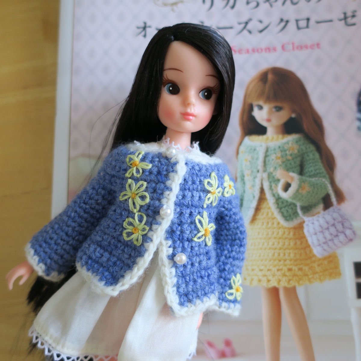 振りかける ポイント コントラスト リカ ちゃん 服 かぎ針 Wairoom Oita Jp