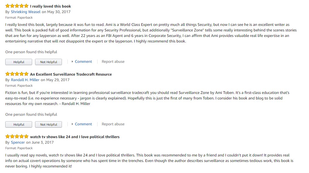 protectioncirc's tweet image. Get yourself into the Surveillance Zone.
amazon.com/Surveillance-Z…
#SurveillanceZone #Surveillance #SurveillanceDetection #SiliconValley #SurveillanceEvasion #CounterSurveillance