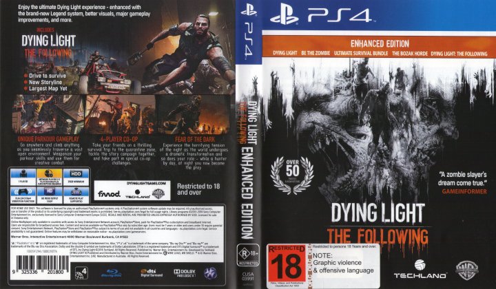 PS4 Dying Light: The Following [Enhanced Edition]