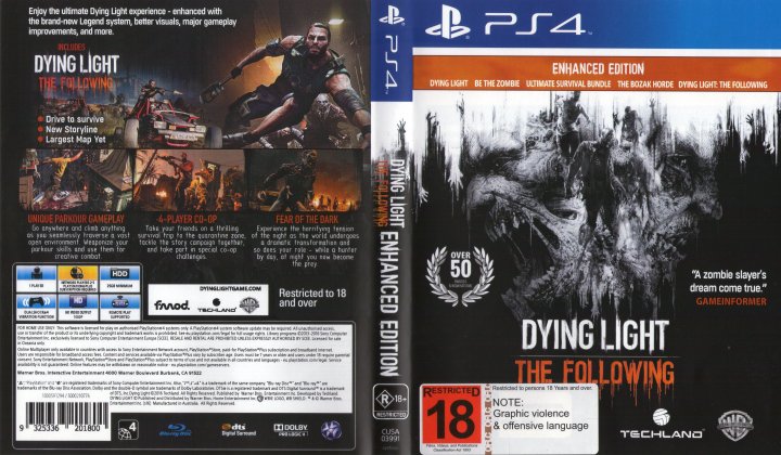 Dying Light: Enhanced Edition - The Following - Playstation 4