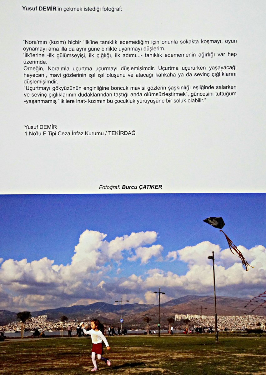 velisacilik's tweet image. Hiçbir düş yarım kalmayacak. Tutsak Yusuf Demir'in çekmek istediği fotoğraf bunu anlatıyor.