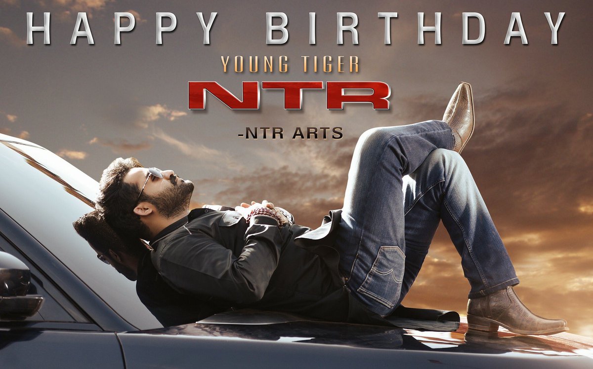 KISAN_CELL's tweet photo. Wishing a very Happy Birthday to Young Tiger Jr NTR! 

#HappyBirthdayNTR #AravindhaSamethaFirstLook https://t.co/LEz4wJlmog